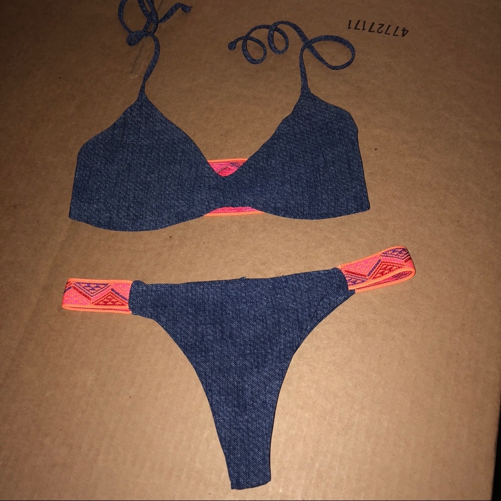 Lspace Double Trouble Bikini Xs - image 6